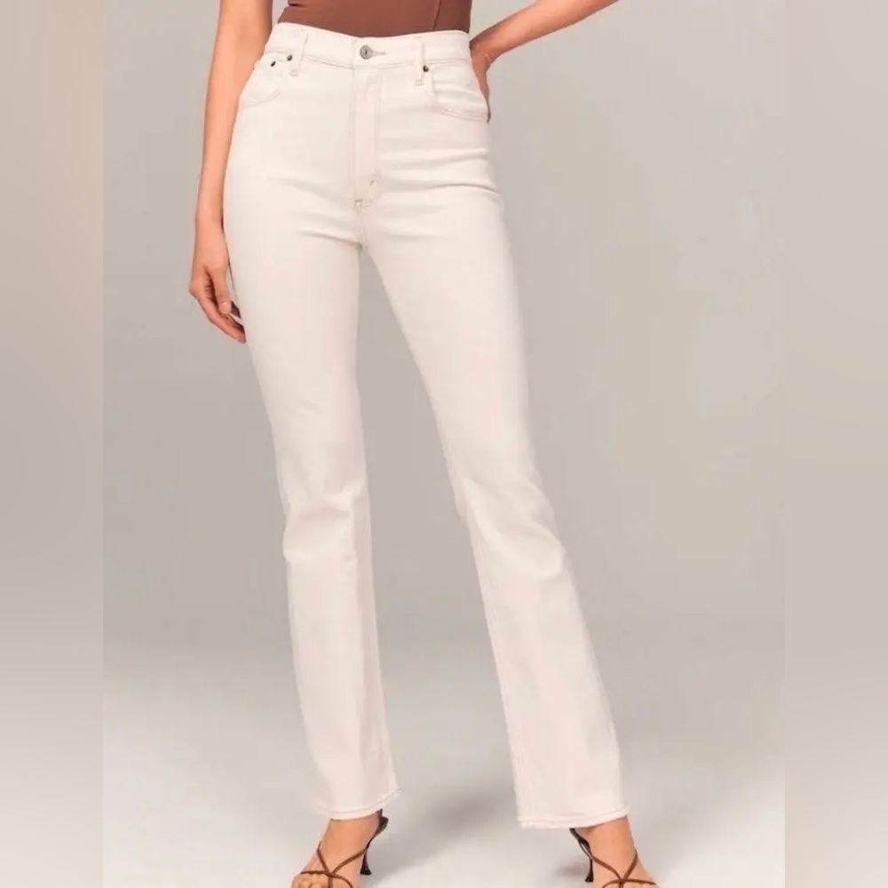 Abercrombie & Fitch 70’s Jeans Vintage Flare Ultra High Rise Women’s Size 24